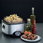 Deni 3 qt. Slow Cooker/Deep Fryer
