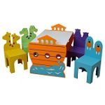 DMSI Noahs Ark Table and Chair Set by DMSI