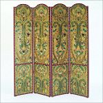 Wayborn Abstract Floral Theme Room Divider
