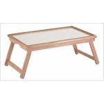 Winsome Breakfast Tray with Notched Handle
