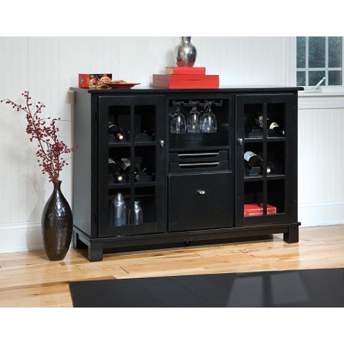 Home Styles Barbera Cabinet Ebony Finish - 5130-38 Best Price