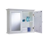 Neu Home Bath Cabinet with Double Mirror Doors