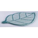 Neu Home Green Leaf Motif Bath Mat
