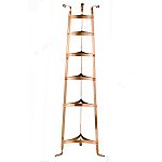 Old Dutch Six Shelf Satin Copper Cookware Stand, RTA
