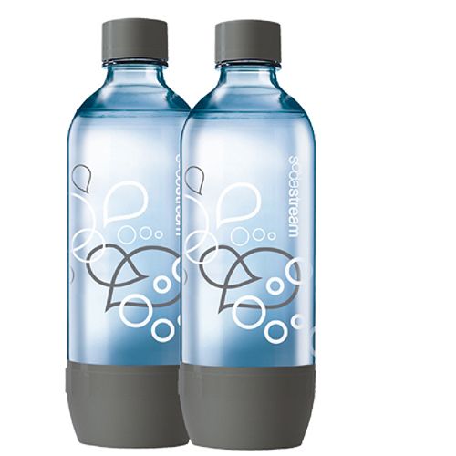 Soda Stream 1L Bottles 2pk  Gray - 1042240010 Best Price
