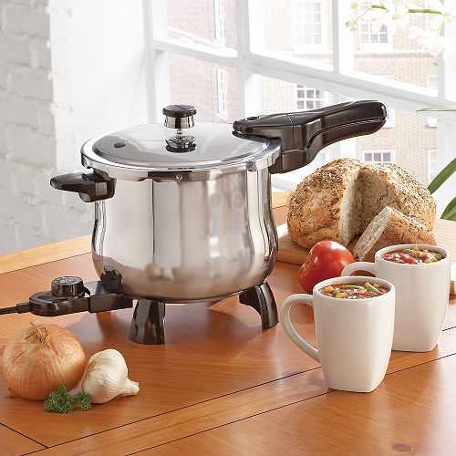National Presto 6-Quart Electric Stainless Steel Pressure Cooker - 54625 Best Price