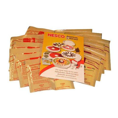 Nesco American Harvest Jerky Spice Works - 24 Piece Variety Pack - Original  Hot and Spicy  Teriyaki  Cracked Pepper and Garlic - BJV-24 Best Price