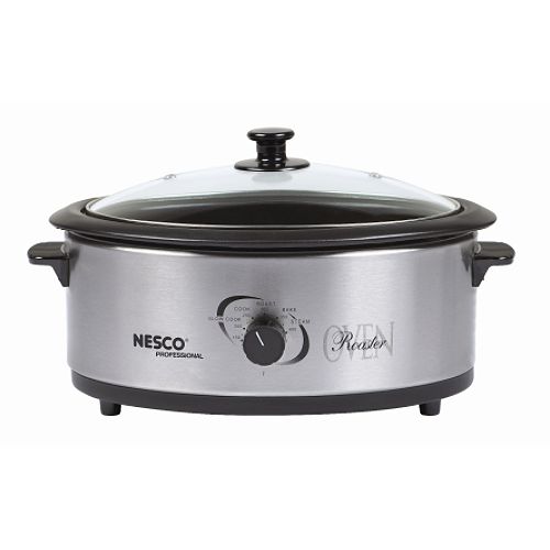 Nesco Professional Nesco Professional Stainless Steel 6 Quart Roaster Oven with Non-Stick Cookwell - 4816-25-30PR Best Price