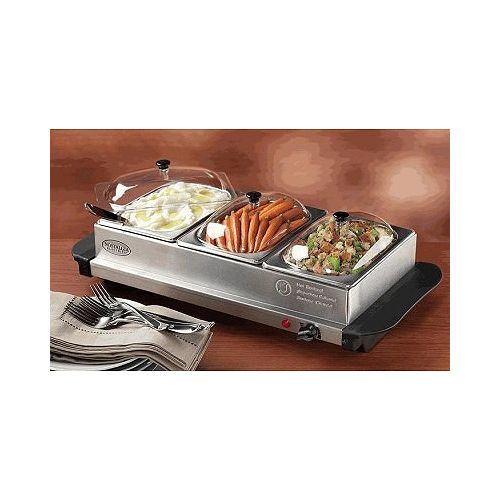 Helman Mini 3 Section Buffet Station and Warming Tray - BCD-332 Best Price