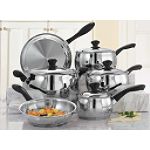 DMSI Gourmet 2500 Series Stainless Steel 10-pc. Cookware Set by DMSI