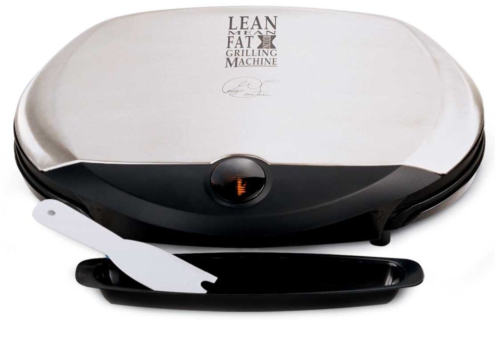 Salton George Foreman Jumbo Stainless Steel Electric Grill