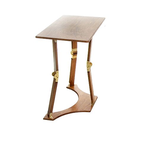 SpiderLegs FOLDING LAPTOP DESK/TRAY TABLE-LT WALNUT, OAK COLOR