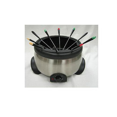 Toastess Silhouette Fondue Maker chrome 2.8 qt - TEF428 Best Price