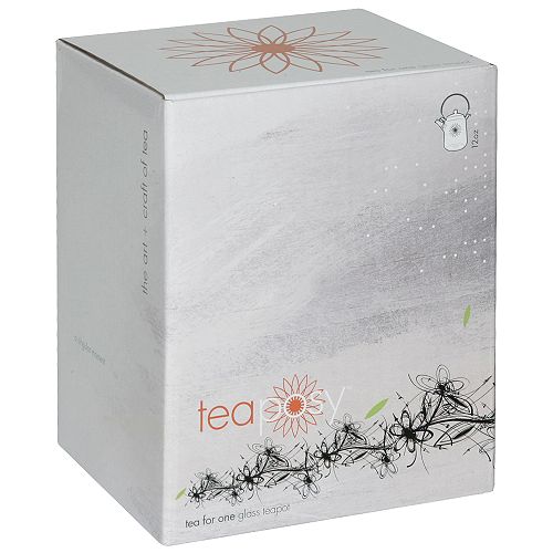 Teaposy teaposy Tea For One Glass Teapot  12 oz  1 - 12 oz teapot - TPGL 206 Best Price