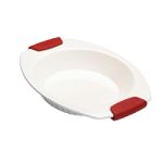 KitchenAid 9 in. Deep Dish Baker w/Grips, White