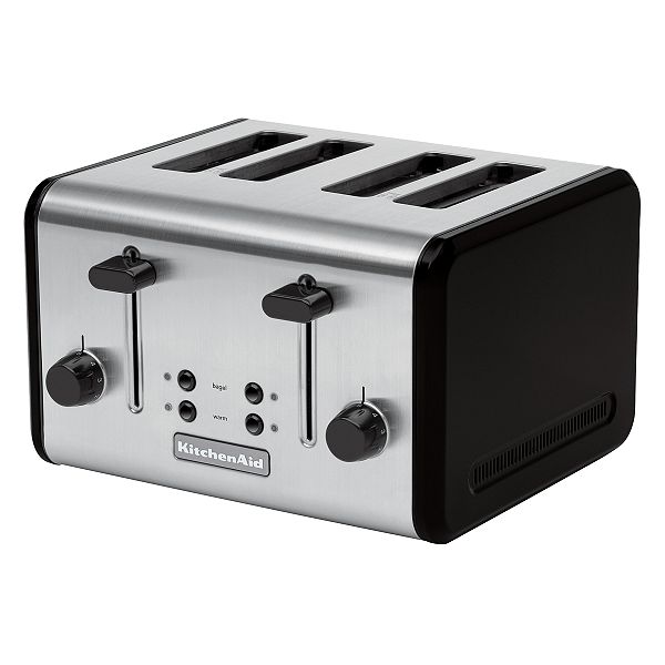KitchenAid 4-Slice Metal Toaster - Onyx Black - KMMT400GC