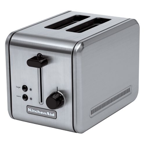 KitchenAid 2-Slice Metal Toaster, Stainless Steel - KMMT200SS
