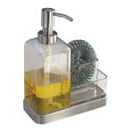 Inter Design Forma 2 Soap and Sponge Caddy, Clear