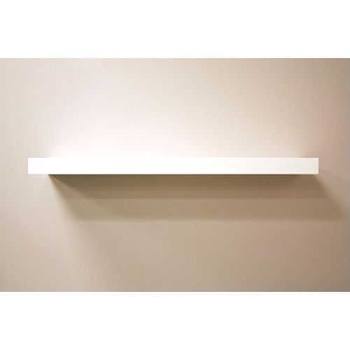 Radiance Bracketless Shelf White 36 W x 10 D x 2 H - 0191408 Best Price