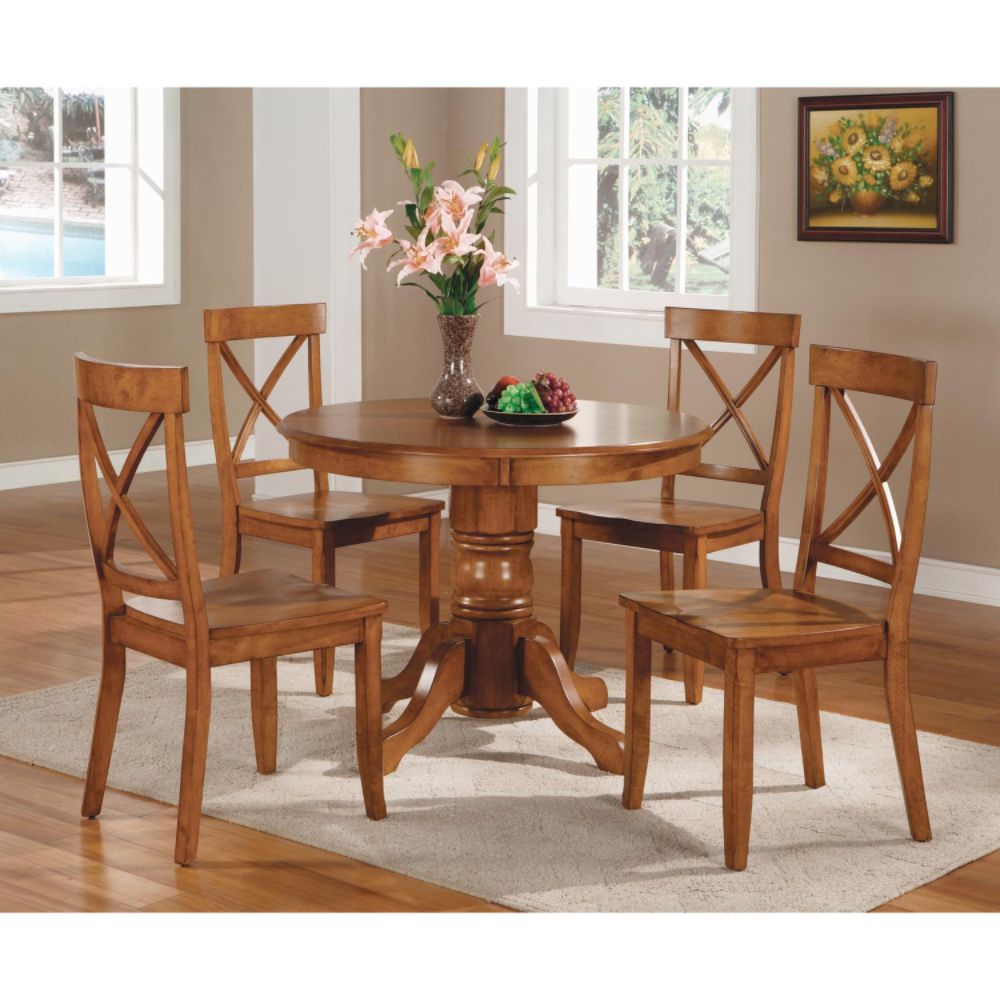 Home Styles 5PC Cottage Oak Dining Set
