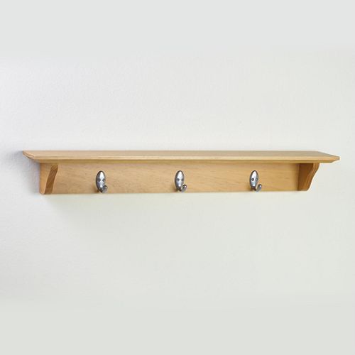 Radiance Yorkshire Hook Shelf Oak 30 W x 4 D - 0199230 Best Price