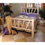 Cedar Looks Double Sunburst Bed