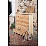 Cedar Looks Five Drawer Dresser