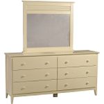Linon Home Decor Shutter 6 Drawer Dresser