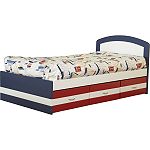 Linon Home Decor Admiral Collection Boat Bed