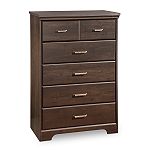 South Shore 3177035 South Shore, Five drawer chest, Biltmore Collection, Ebony
