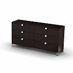 South Shore 3259-010, South Shore, Triple Dresser, Manero Collection, Chocolate
