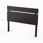 "South Shore 3259270, South Shore, 54""/60"" Headboard, Manero Collection, Chocolate"
