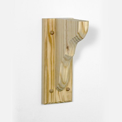 InPlace Hampton Shelf Bracket Natural 9 W x 13 H - 0193919 Best Price
