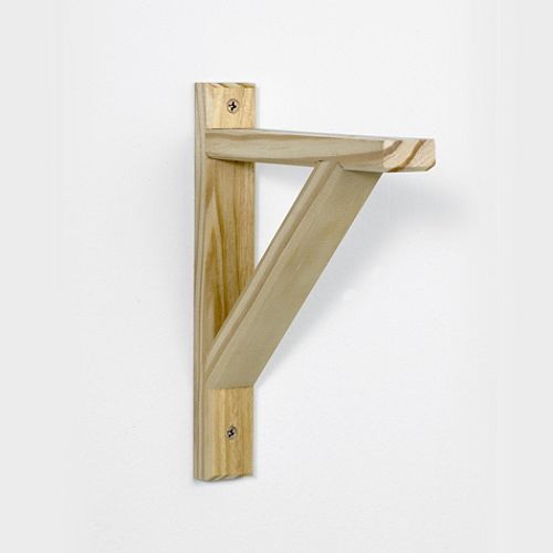 InPlace Potomac Shelf Bracket Natural 6.5 W x 5D x 1.25 H - 0193921 Best Price