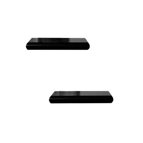 InPlace Beveled Hidden Brckt Ledge Black 10 W x 8 D x 1.25 H - 0191318 Best Price