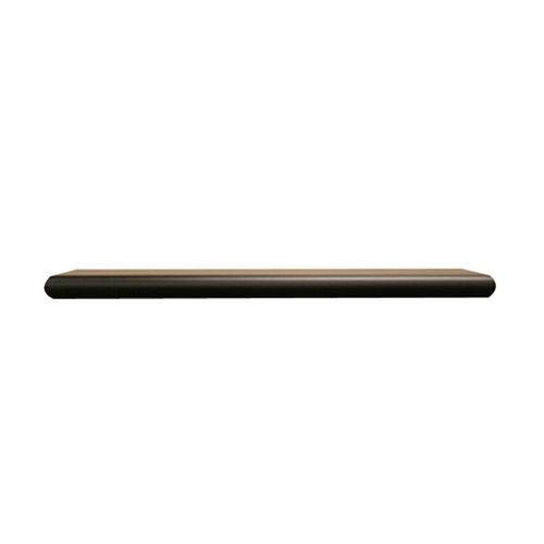 InPlace Beveled Brcktless Shelf Black 24 W x 8 D x 1.25 H - 0191369 Best Price