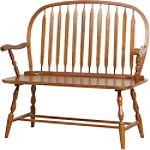 Carolina Chair and Table Co. Ansley Windsor Bench