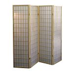 Ore 4-Panel Room Divider - Natural