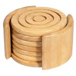Click here to buy Kamenstein Beechwood Coasters.