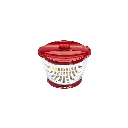KitchenAid Salad and Fruit Spinner, Red