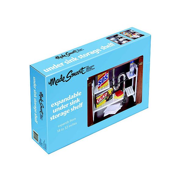 MadeSmart Housewares Under Sink Shelf Organizer