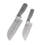 Ginsu Stainless Santou Set 2