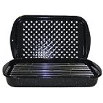 Columbian Envelope 3 pc Bake, Broil and Grill Roaster