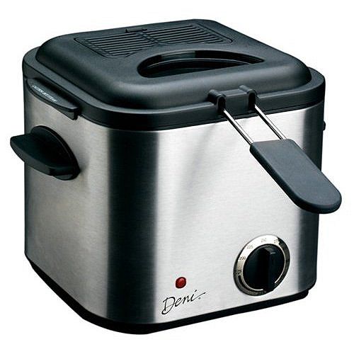 Deni 1-1/4 qt. Stainless Steel Deep Fryer - 9301 Best Price