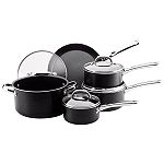 Click here to buy Farberware Kitchen Ease 9 pc. Cookware Set by Meyer Corporation.