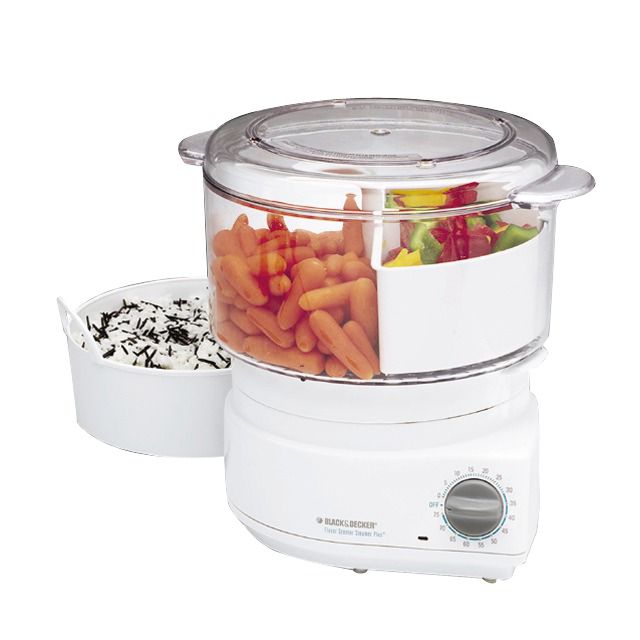 Black & Decker Flavor Scenter Steamer Plus Food and Rice Cooker