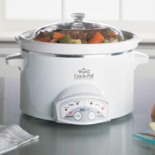 Rival 5 qt. Programmable Round Crock Pot - 3850W Best Price