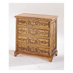 DMSI Hand-Carved 4-Drawer Chest by DMSI