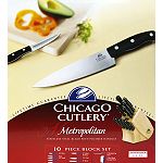 Chicago Cutlery Metropolitan 10-Piece Block Set