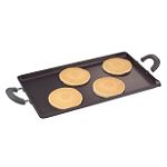 Basic Essentials Oven-Safe 18 in. x 10 in. Double Griddle